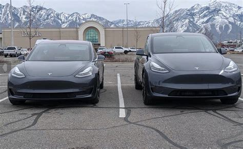 model y vs model 3 size